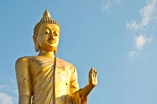 큰 부처님 동상 스탠드 — 스톡 사진