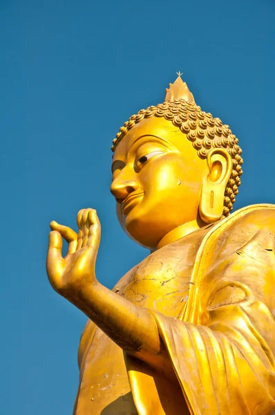 큰 부처님 동상 스탠드 — 스톡 사진