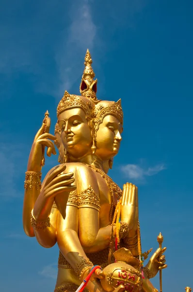 Brahma standbeeld in thailand — Stockfoto