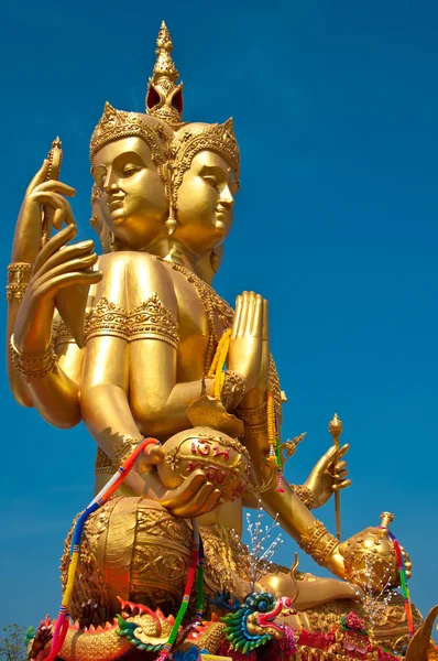 Brahma standbeeld in thailand — Stockfoto