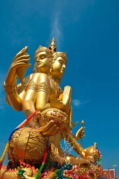 Brahma staty i thailand — Stockfoto