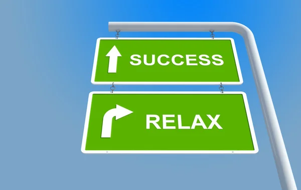 Success and Relax — Stock Photo, Image
