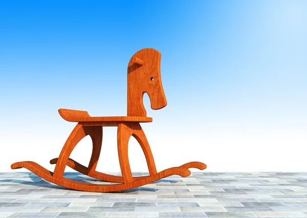 The Wooden Horse — Stock Photo, Image
