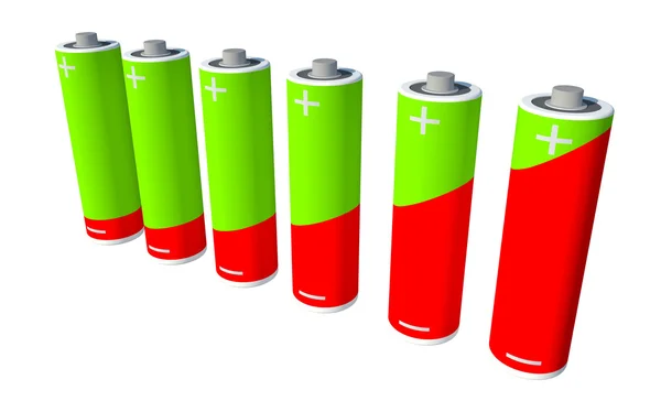 Batterie recyceln — Stockfoto
