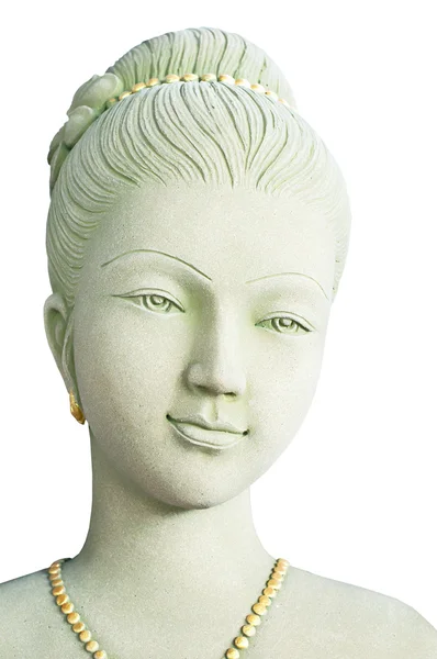 Beleza senhora estátua — Fotografia de Stock