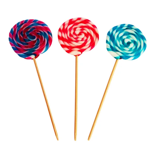 stock image Colorful spiral lollipop