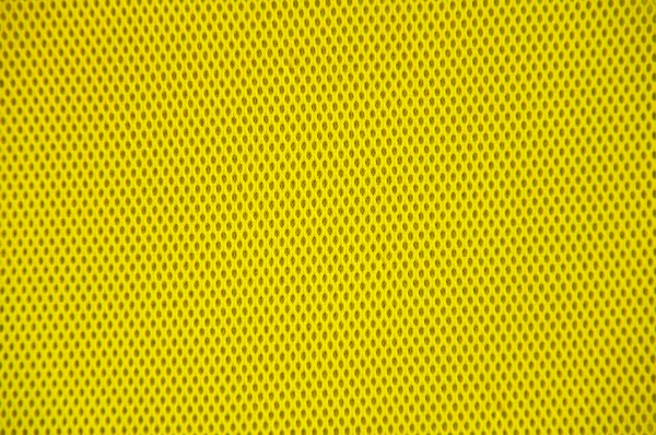 Tecido de poliéster amarelo — Fotografia de Stock