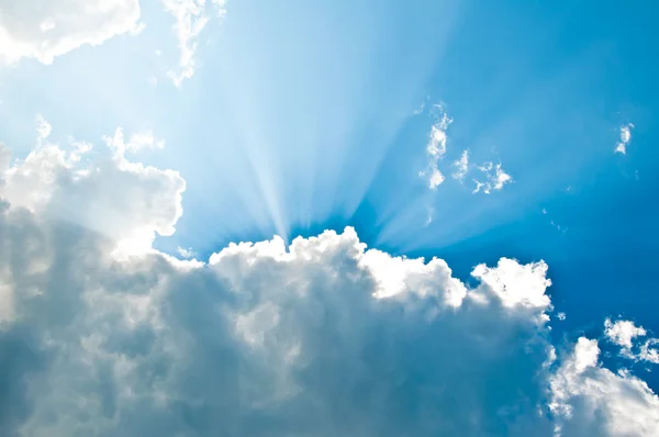 stock image White cloud with blue sky