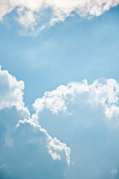 stock image White cloud with blue sky