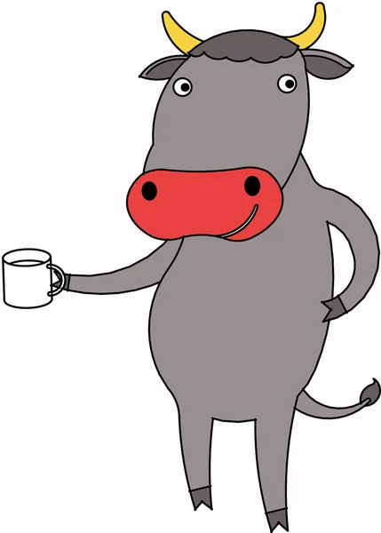Cow smile — Stock Photo, Image