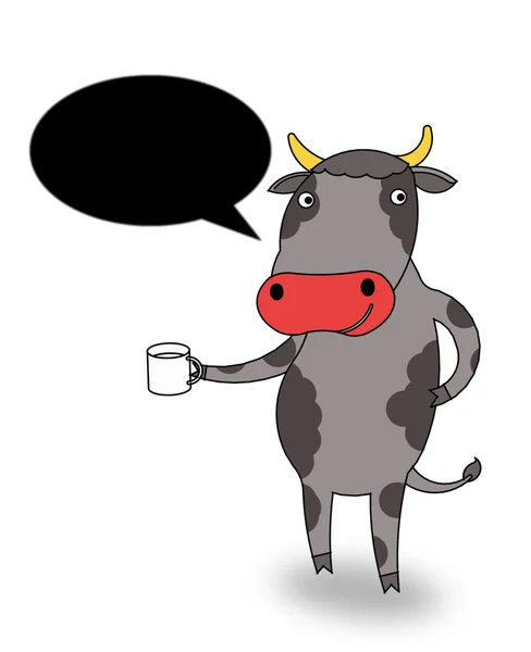 Cow smile — Stock Photo, Image