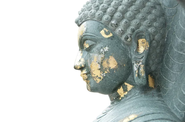 Estatua de la cara de Buda — Foto de Stock