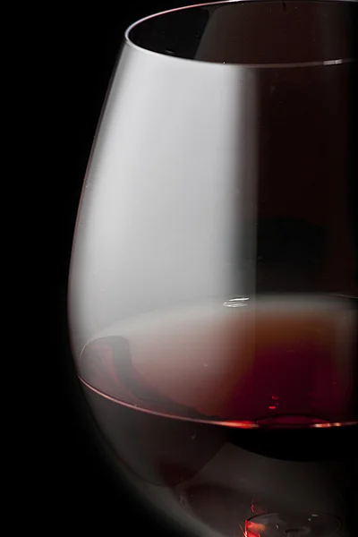 Vinglas och vinflaska — Stockfoto