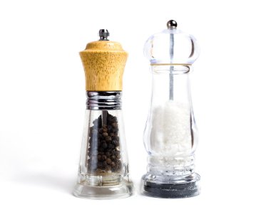 Salt and pepper shakers clipart