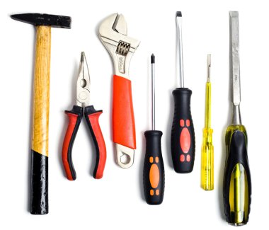 Set of tools clipart