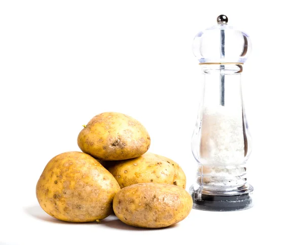 yeni patates ve tuz shaker