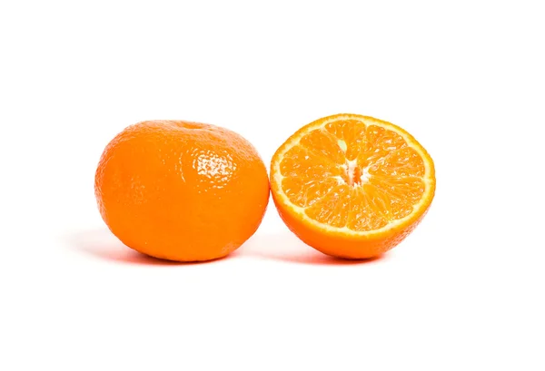 Naranja cortada jugosa —  Fotos de Stock