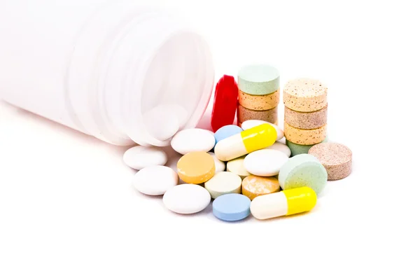 Piller och tabletter — Stockfoto