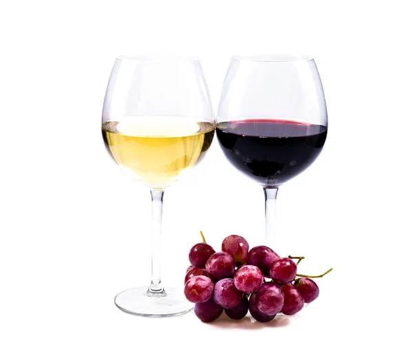 Pair of wine glasses — Stock Photo, Image