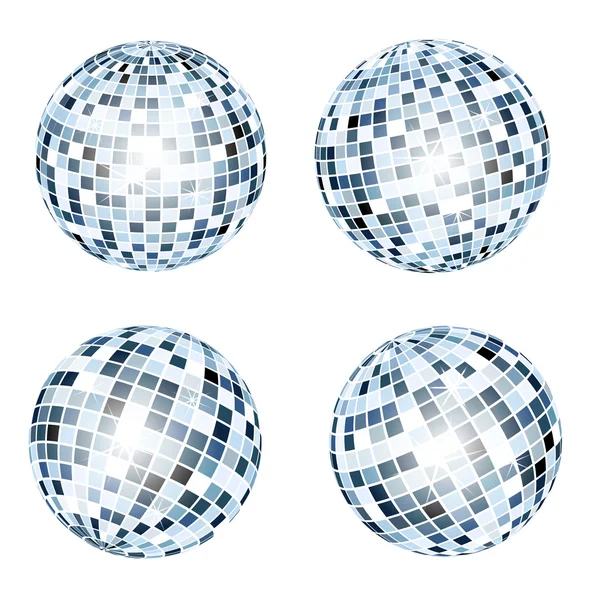 Disco balls — Stock Vector