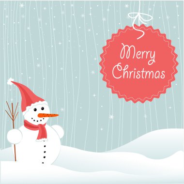 Christmas card clipart