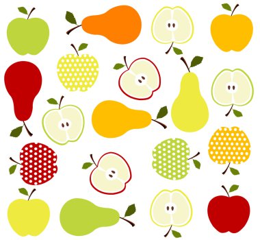 Fruits background clipart