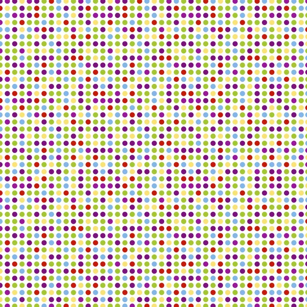 Naadloze patroon, polka dots behang — Stockvector