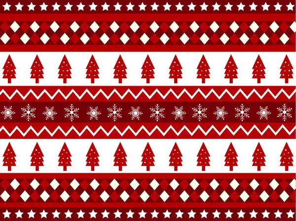 布のテクスチャ、クリスマスのテクスチャとのシームレスなパターン — ストックベクタ