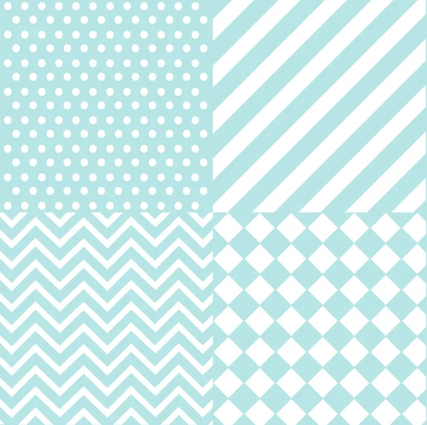 Seamless baby boy pattern, wallpaper — Stock Vector