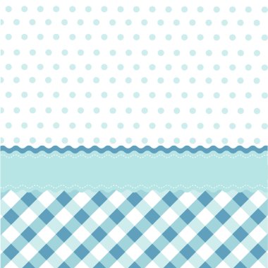 Seamless baby blue pattern, wallpaper clipart