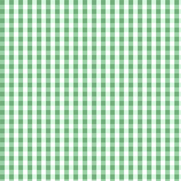 Modello plaid verde senza cuciture — Vettoriale Stock