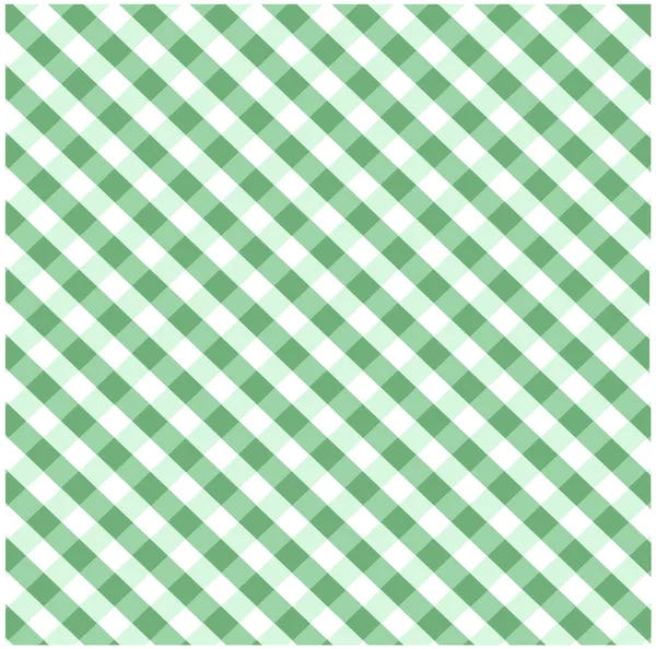 Modello plaid verde senza cuciture — Vettoriale Stock