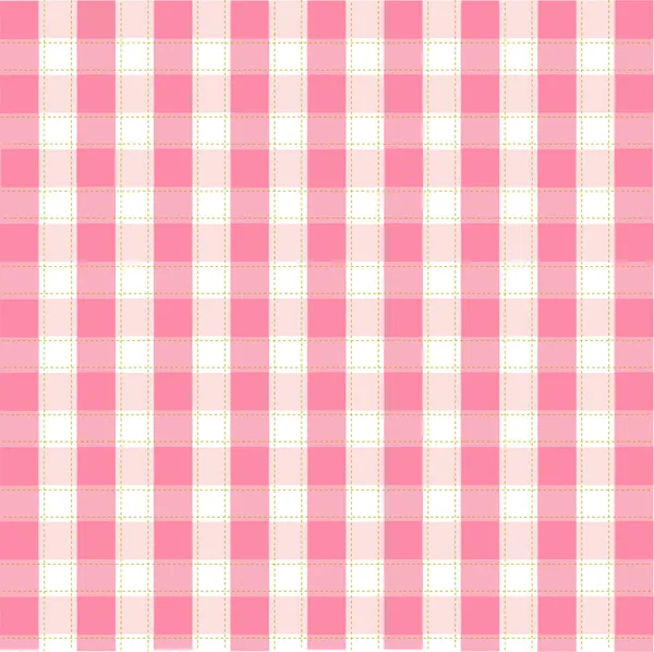 Modello plaid rosa senza cuciture — Vettoriale Stock