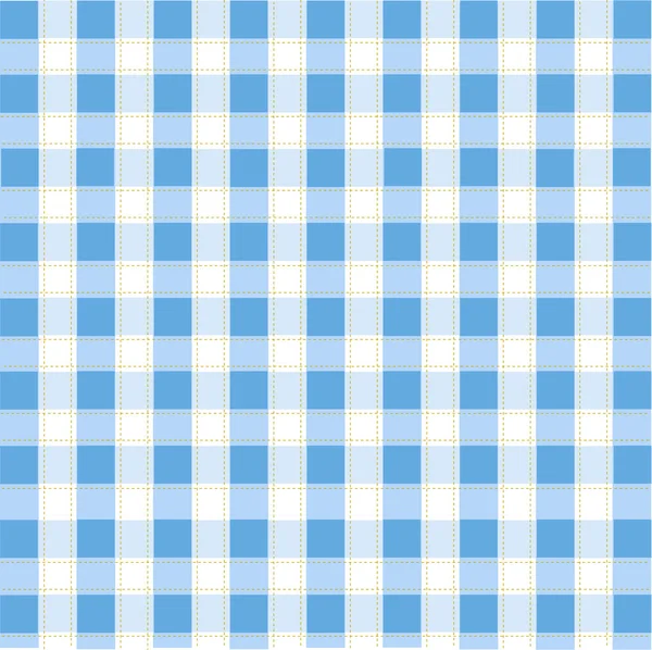 Modello plaid blu senza cuciture — Vettoriale Stock