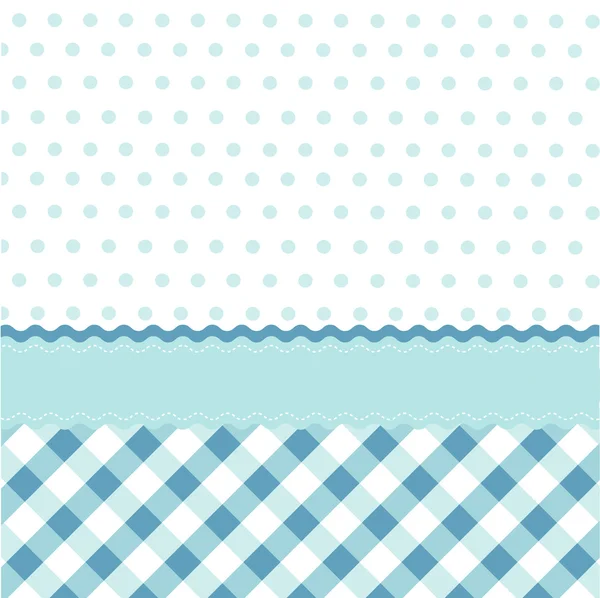 Patrón azul bebé sin costuras, fondo de pantalla — Vector de stock