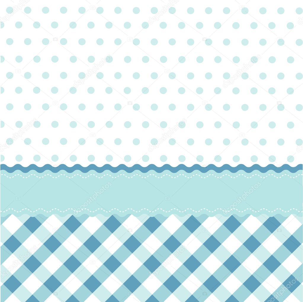 Seamless baby blue pattern, wallpaper