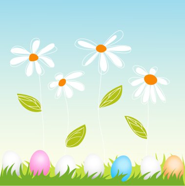 çiçek, Paskalya tebrik kartı