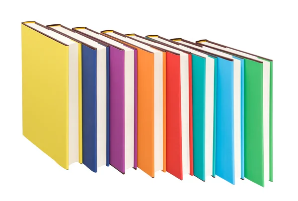 Färgglada böcker — Stockfoto