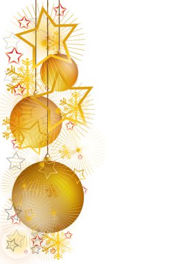 Gold Christmas 1 clipart