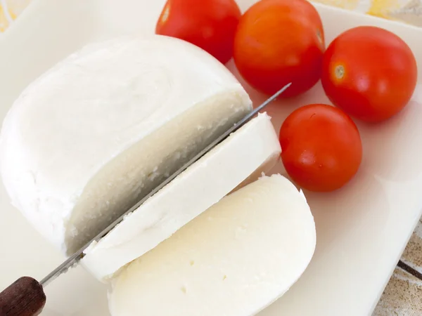 Mozzarella y tomates —  Fotos de Stock