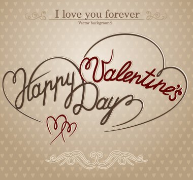 Happy valentine's day clipart