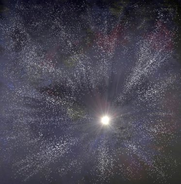 The Big Bang, Birth of the Universe clipart