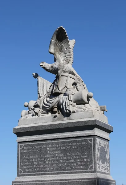 Памятник Геттисбергу — стоковое фото