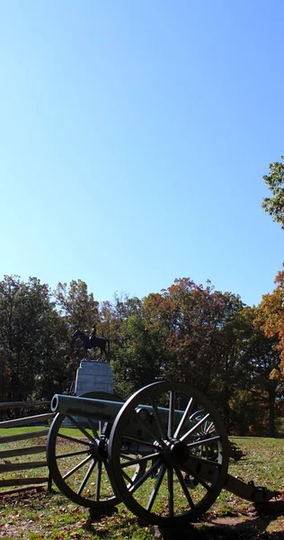 E Robert lee pomnik pod Gettysburgiem — Zdjęcie stockowe