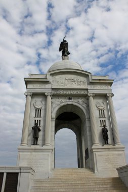 Pennsylvania gettysburg monument clipart