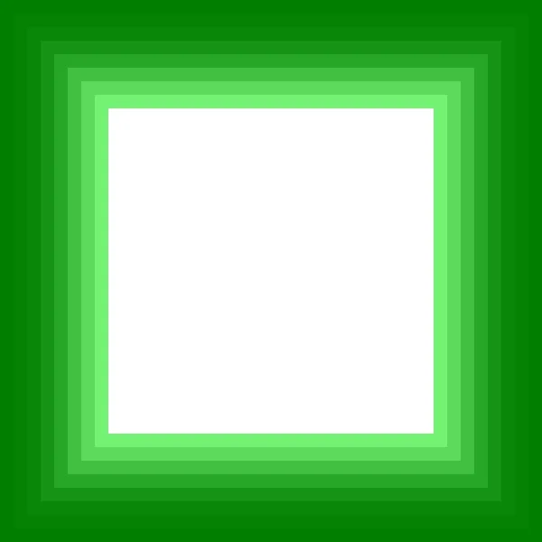 Square green template — Stock Photo, Image