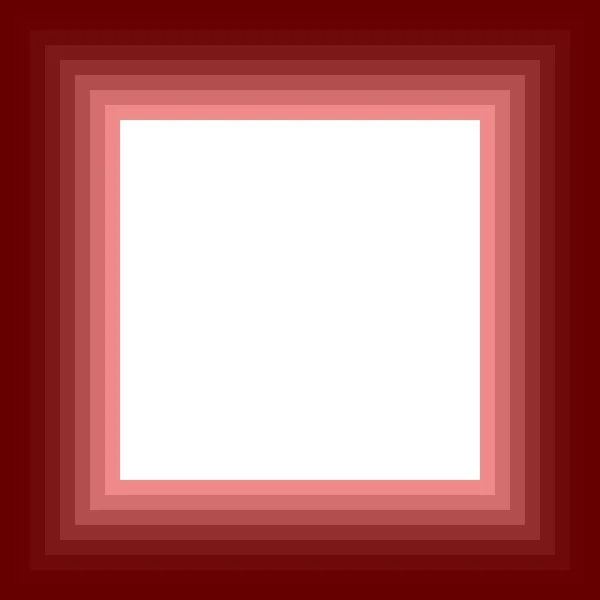 Čtverhranné červené šablona — Stock fotografie