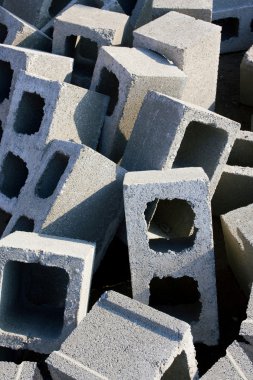 Cement bricks clipart