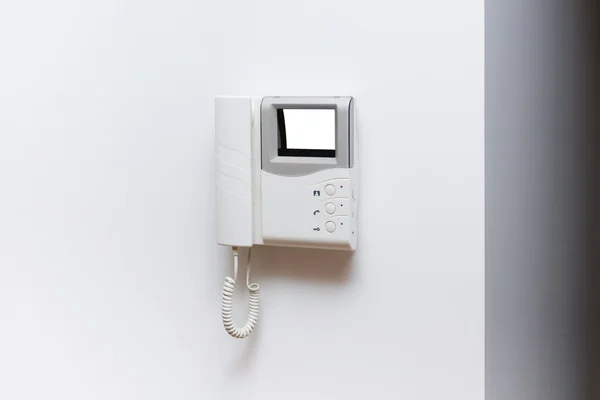 Intercomunicador incluído (sistema de observação por telefone e vídeo  ) — Fotografia de Stock