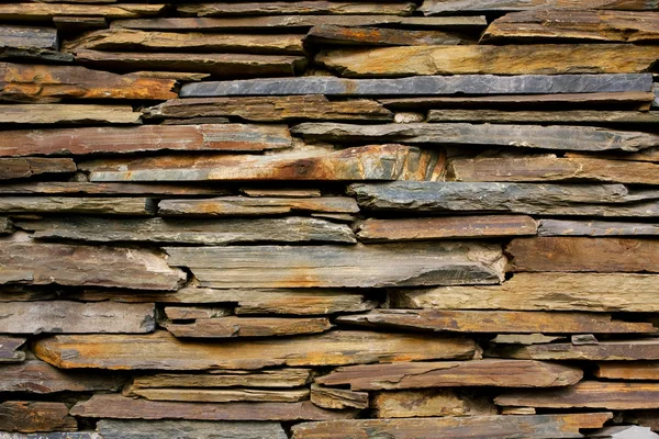 スレートの石造りの壁テクスチャ — ストック写真